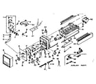 Kenmore 1066673400 ice maker parts diagram
