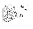 Kenmore 1066676310 freezer parts diagram