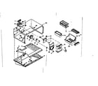 Kenmore 1066676512 freezer section parts diagram
