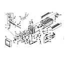 Kenmore 1066676640 ice maker parts diagram