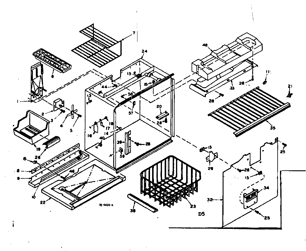 Freezer section