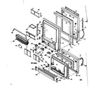Kenmore 1066677641 door parts diagram
