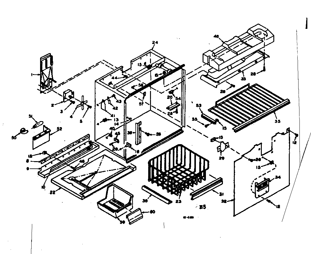 Freezer section