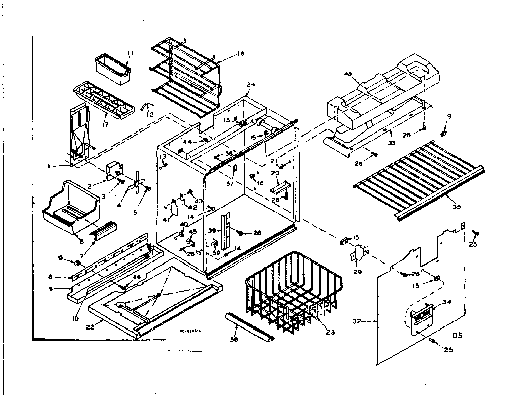 Freezer section
