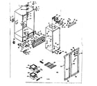 Kenmore 1066679001 cabinet parts diagram