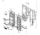 Kenmore 1066679002 door parts diagram