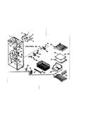 Freezer section parts