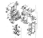 Kenmore 1066679821 cabinet parts diagram