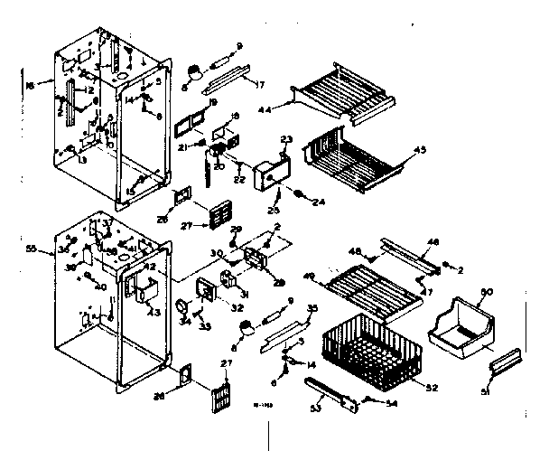 FREEZER SECTION PARTS