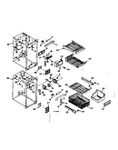 Freezer section parts