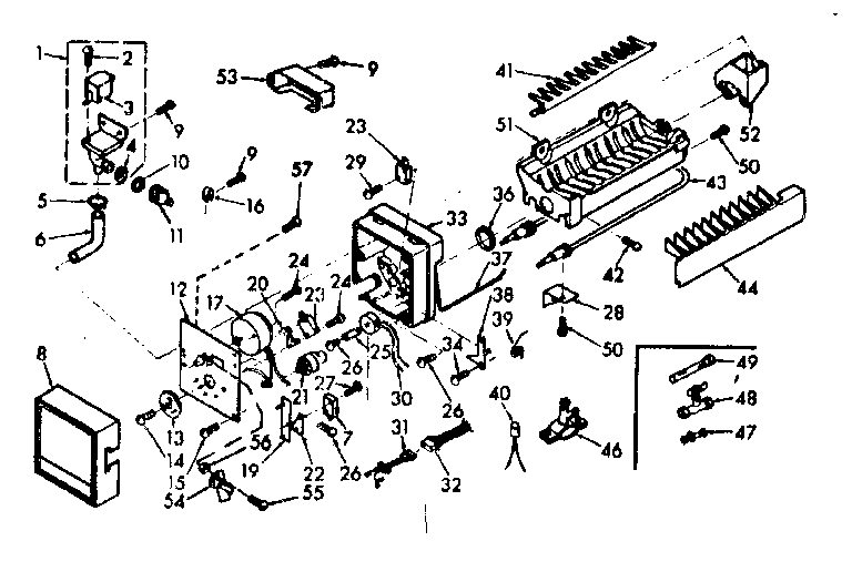 Ice maker parts