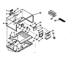 Kenmore 1066684300 freezer parts diagram
