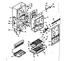Kenmore 1066685300 cabinet parts diagram