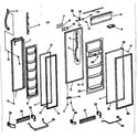 Kenmore 2536679240 door parts diagram