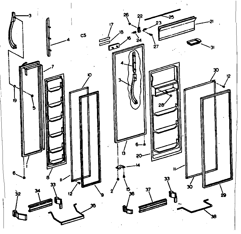 Door parts