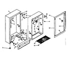 Kenmore 106627402 cabinet parts diagram