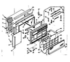 Kenmore 10667131 cabinet parts diagram