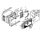 Kenmore 10667270 cabinet parts diagram