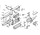 Kenmore 10667270 air flow parts diagram