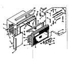 Kenmore 10667290 cabinet parts diagram