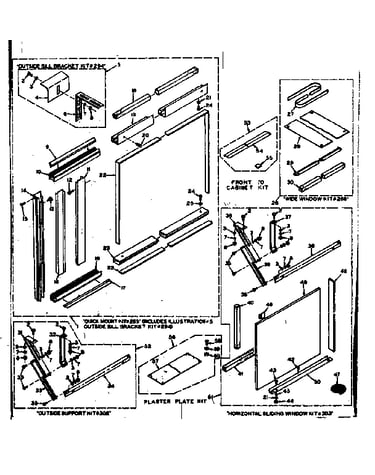 Accessory kit parts