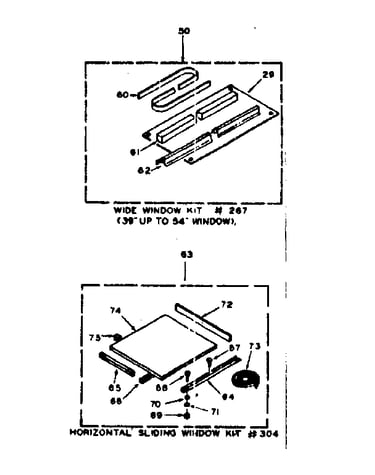 Accessory kit parts