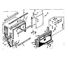 Kenmore 10667650 cabinet parts diagram