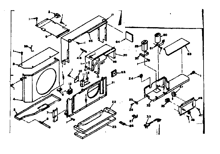 Air flow parts