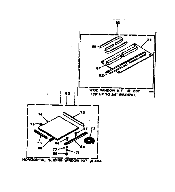 Accessory kit parts