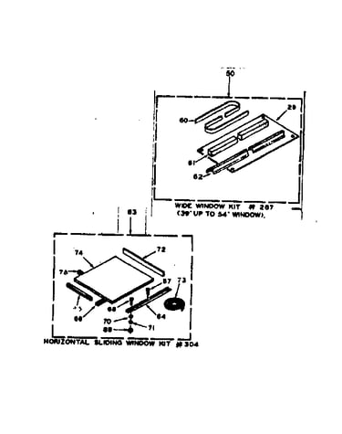 Accessory kit parts