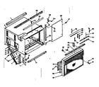 Kenmore 10667680 cabinet parts diagram
