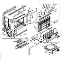 Kenmore 10667810 cabinet parts diagram
