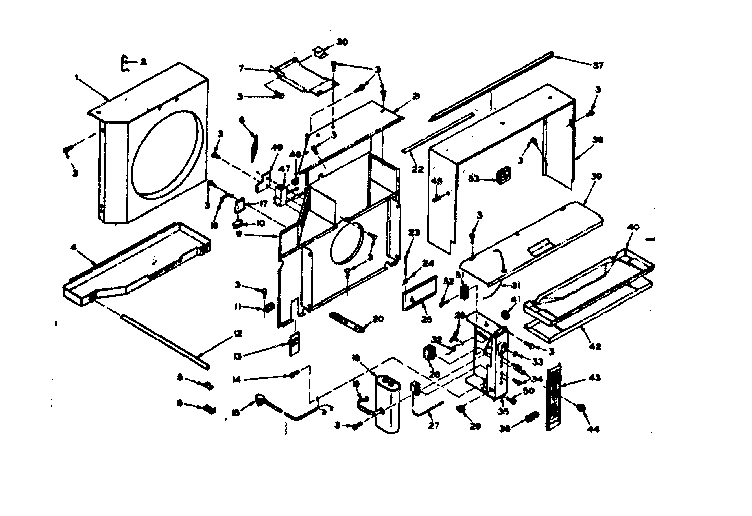 Air flow parts
