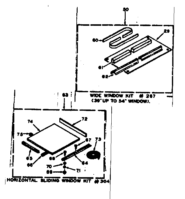 Accessory kit parts