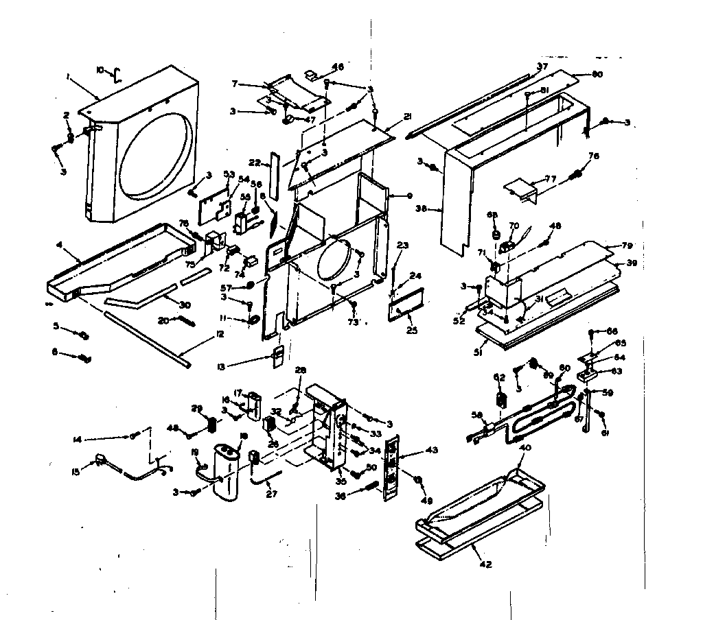 Air flow parts