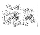 Kenmore 10668210 air flow parts diagram