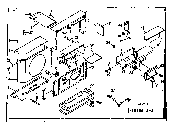 Air flow parts