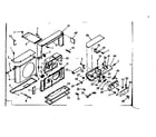 Kenmore 10668700 air flow parts diagram