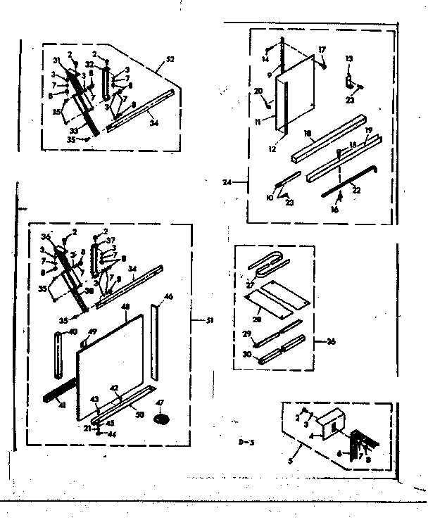 Accessory kit parts