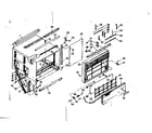 Kenmore 10668820 cabinet parts diagram
