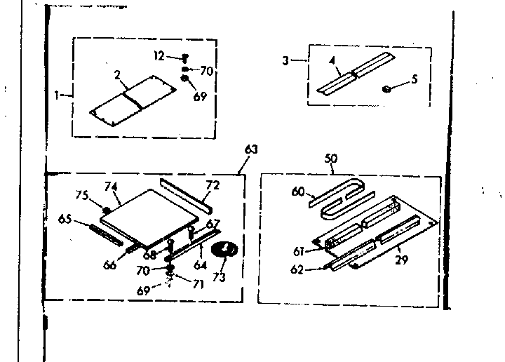Accessory kit parts