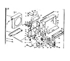 Kenmore 10668820 air flow parts diagram
