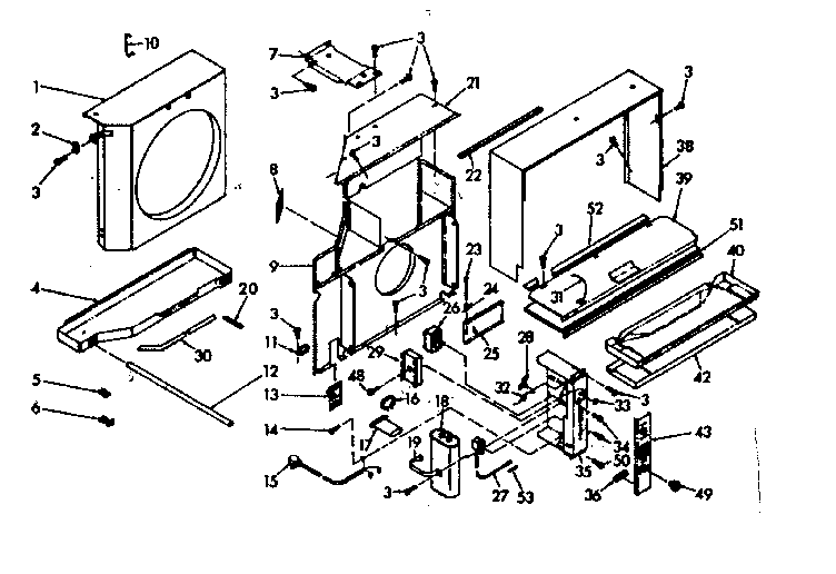 Air flow parts