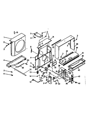 Air flow parts
