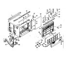 Kenmore 10668920 cabinet parts diagram