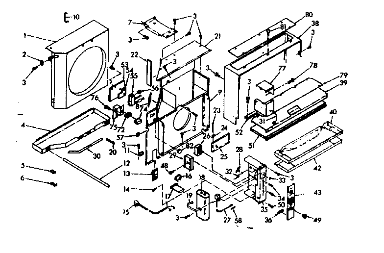 Air flow parts