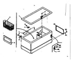 Kenmore 198617410 cabinet parts diagram
