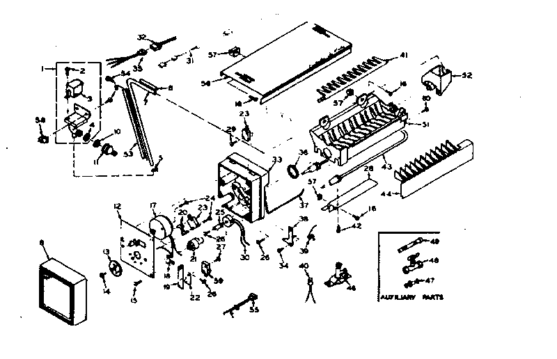 Freezer icemaker parts
