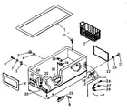 Kenmore 198618120 cabinet parts diagram