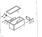 Kenmore 198618600 cabinet diagram